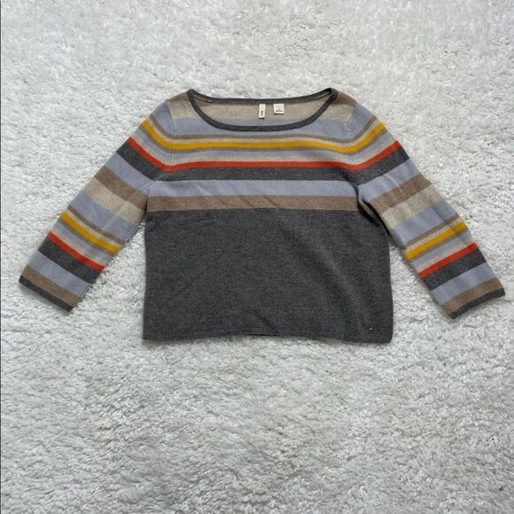 Anthropologie MOTH Cropped 3/4 Sweater - Picture 3 of 6